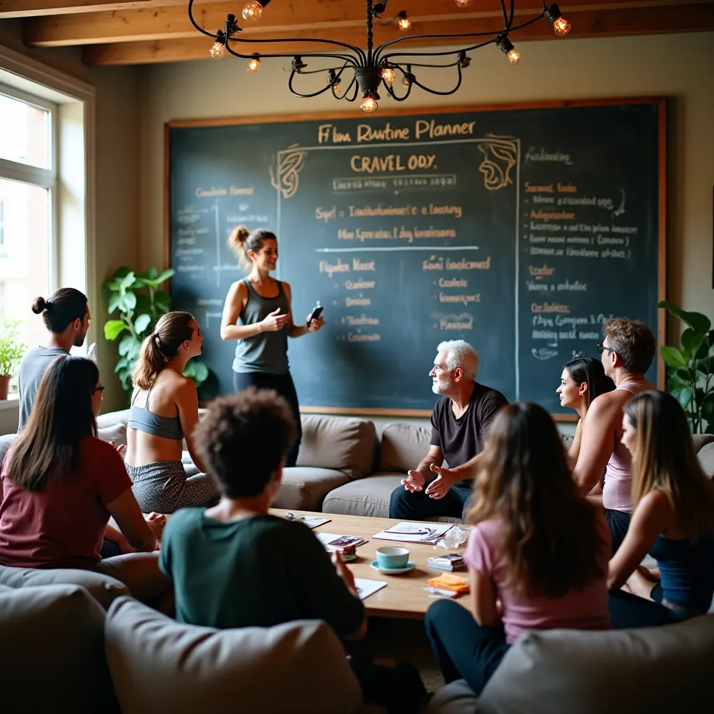 Modern office environment